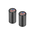 Harley-Davidson Rustfrit Stål/Sort Rød Hvid Blå Amerikansk Flag Kraniet Docking Hardware