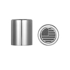 Harley-Davidson Rustfri Stål American Flag Docking Covers