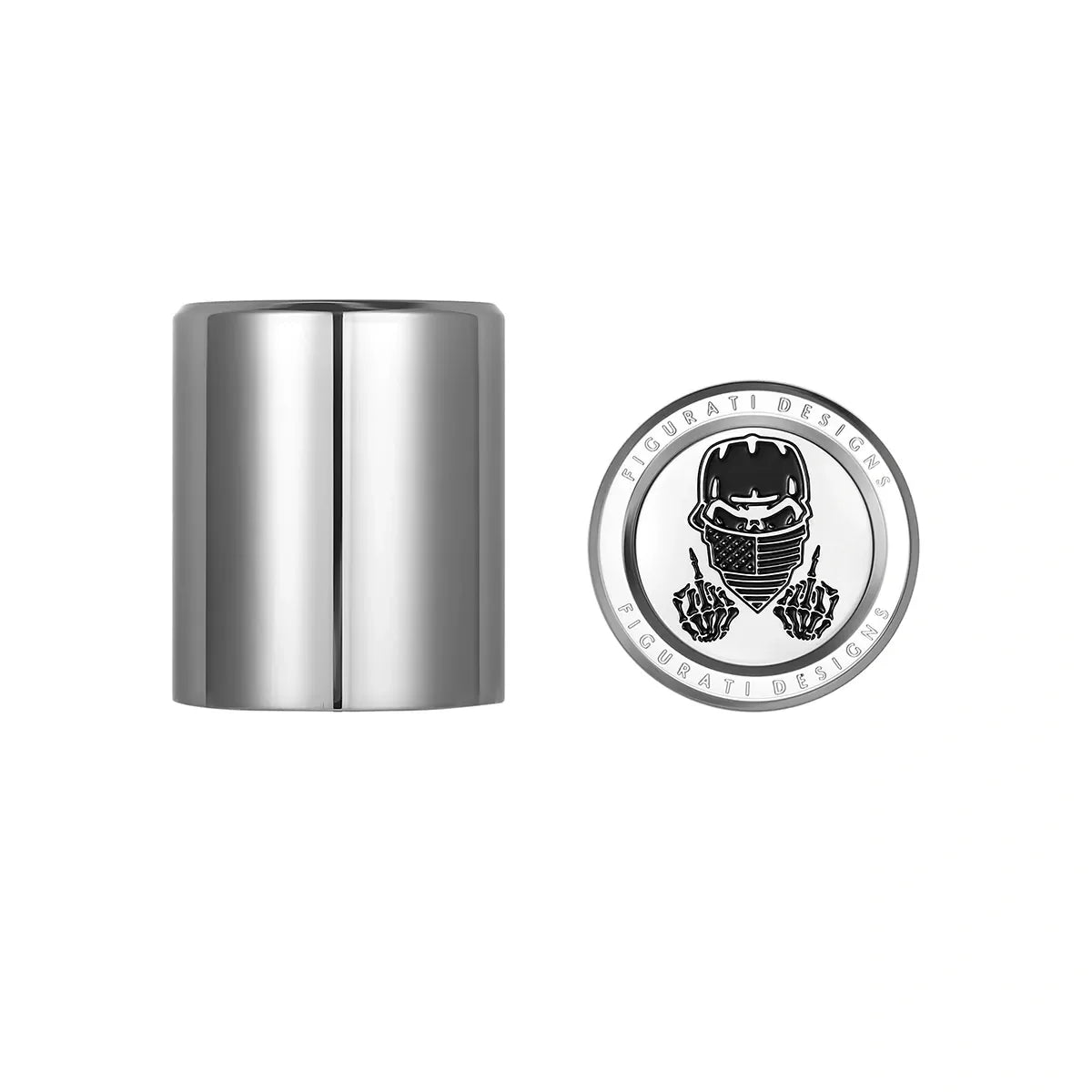 Harley-Davidson Maskeret Skal Docking Hardware i Rustfrit Stål