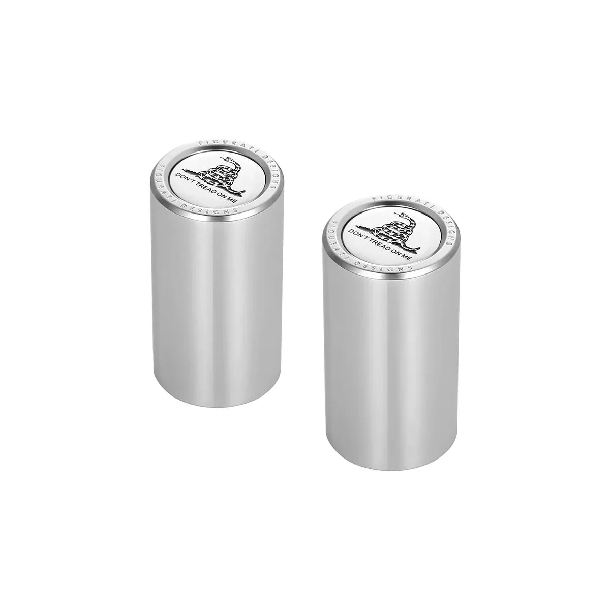 Harley-Davidson Rustfrit Stål "Don't Tread On Me" Docking Hardware