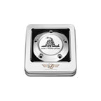 Harley-Davidson Rustfri Stål "Don't Tread on Me" Twin Cam Ventildæksel