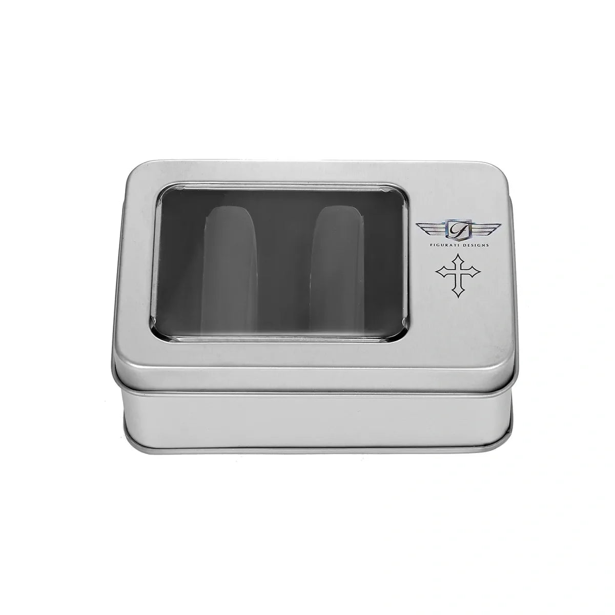 Harley-Davidson Rustfrit Stål/Sort Kryds Docking Hardware