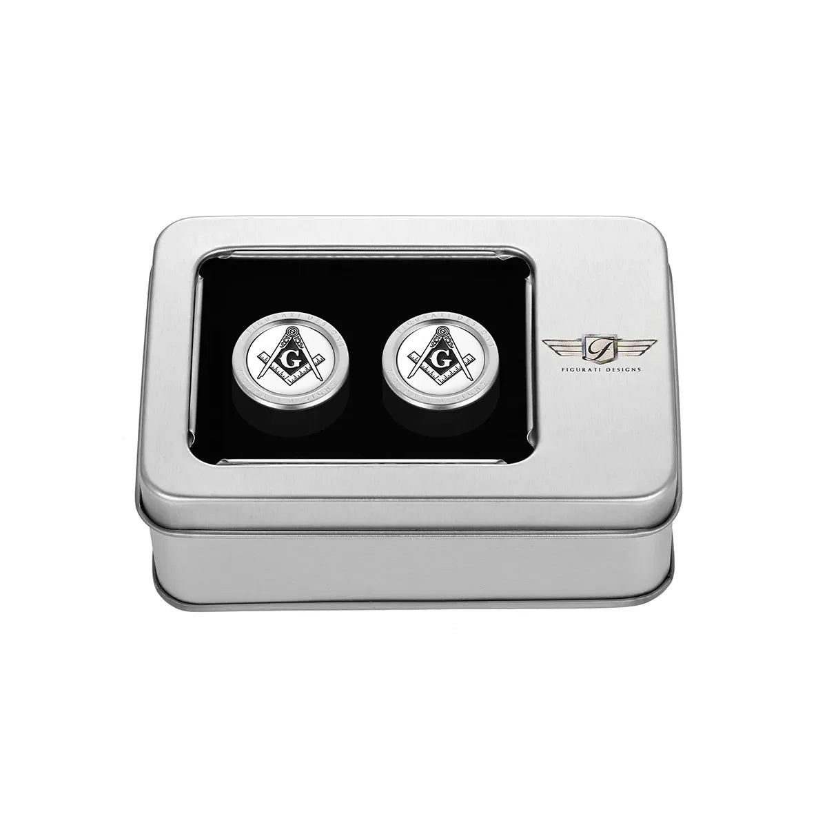 Harley-Davidson Rustfrit Stål Frimurer Emblem Docking Hardware