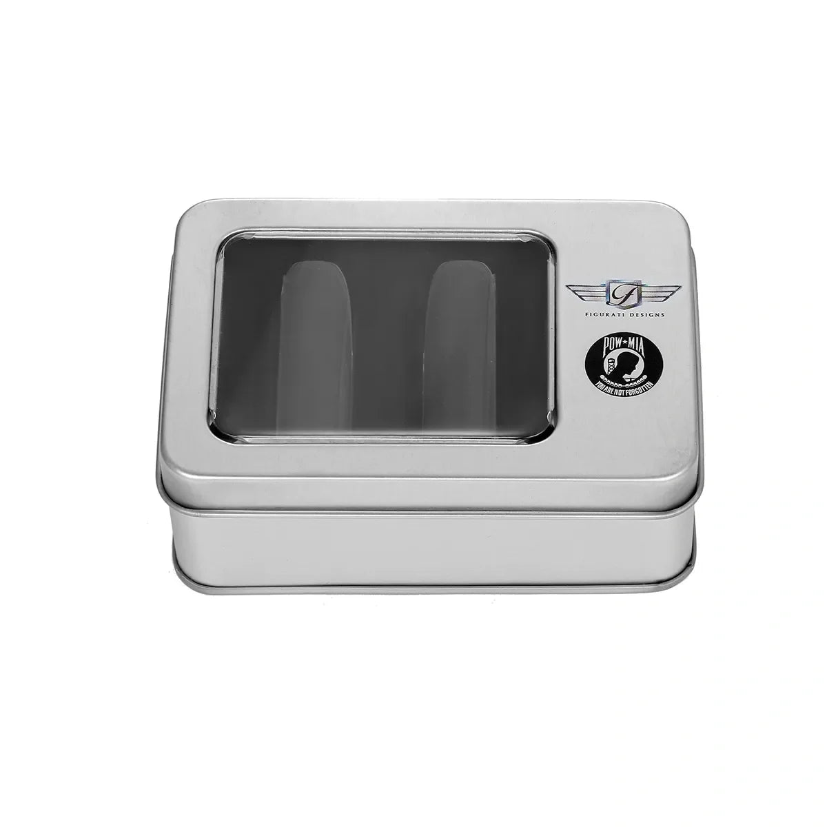 Harley-Davidson Rustfrit Stål i Sort POW MIA Docking Hardware