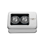 Harley-Davidson Rustfrit Stål / Sort Svingarmsdæksel - POW Du er Ikke Glemt