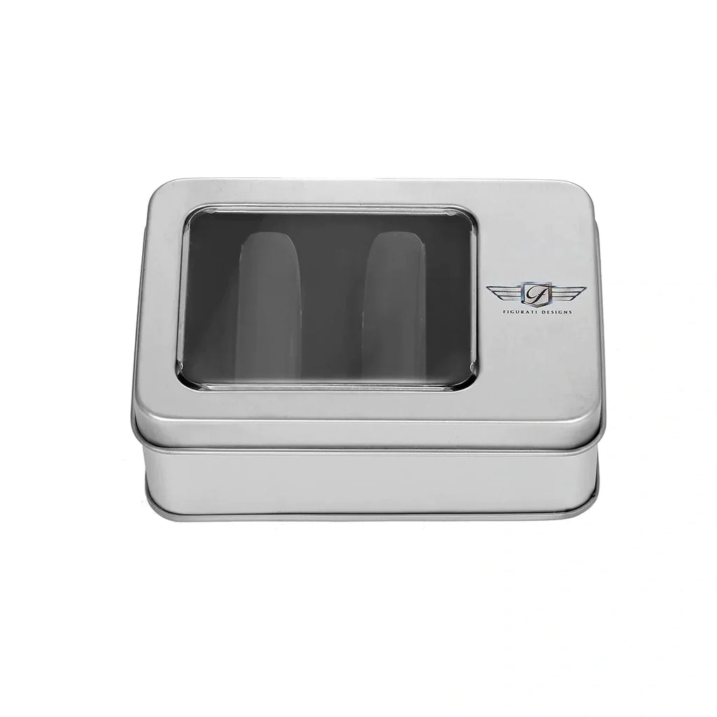 Harley-Davidson Rustfrit Stål Sort Docking Cover 25.2/46.5 (Langt Tyndt)