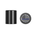 Harley-Davidson Rustfrit Stål Blå Linje Amerikansk Flag Docking Covers