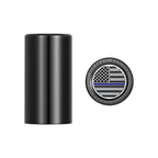 Harley-Davidson Rustfrit Stål Sort Blå Linje Amerikansk Flag Docking Covers