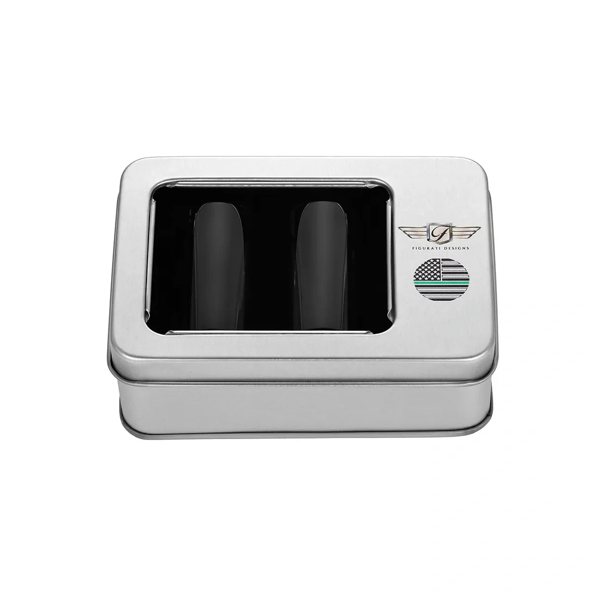 Harley-Davidson Rustfrit Stål Sorte Grønne Linje Amerikanske Flag Docking Covers