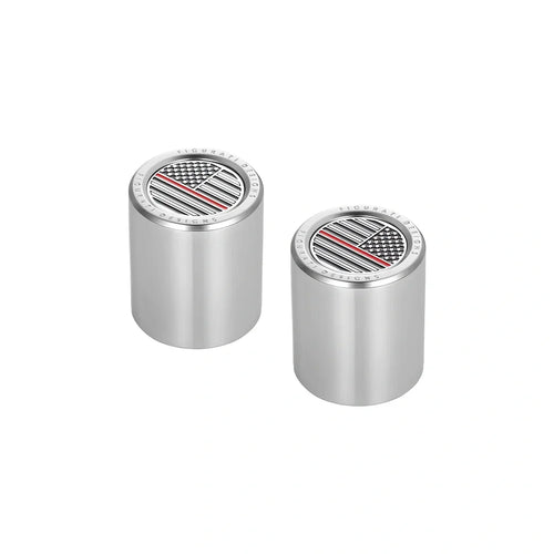 Harley-Davidson Rustfri Stål Rød Linje Amerikansk Flag Docking Covers