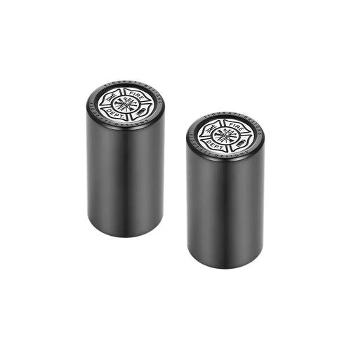 Harley-Davidson Rustfrit Stål i Sort Malteser Kors - FIRE Docking Hardware