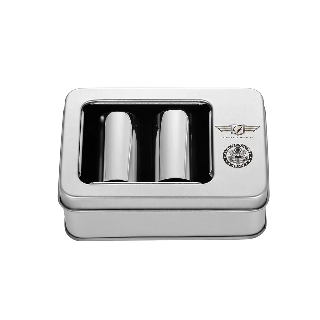 Officielt Licenseret Harley-Davidson Rustfrit Stål Army Docking Hardware