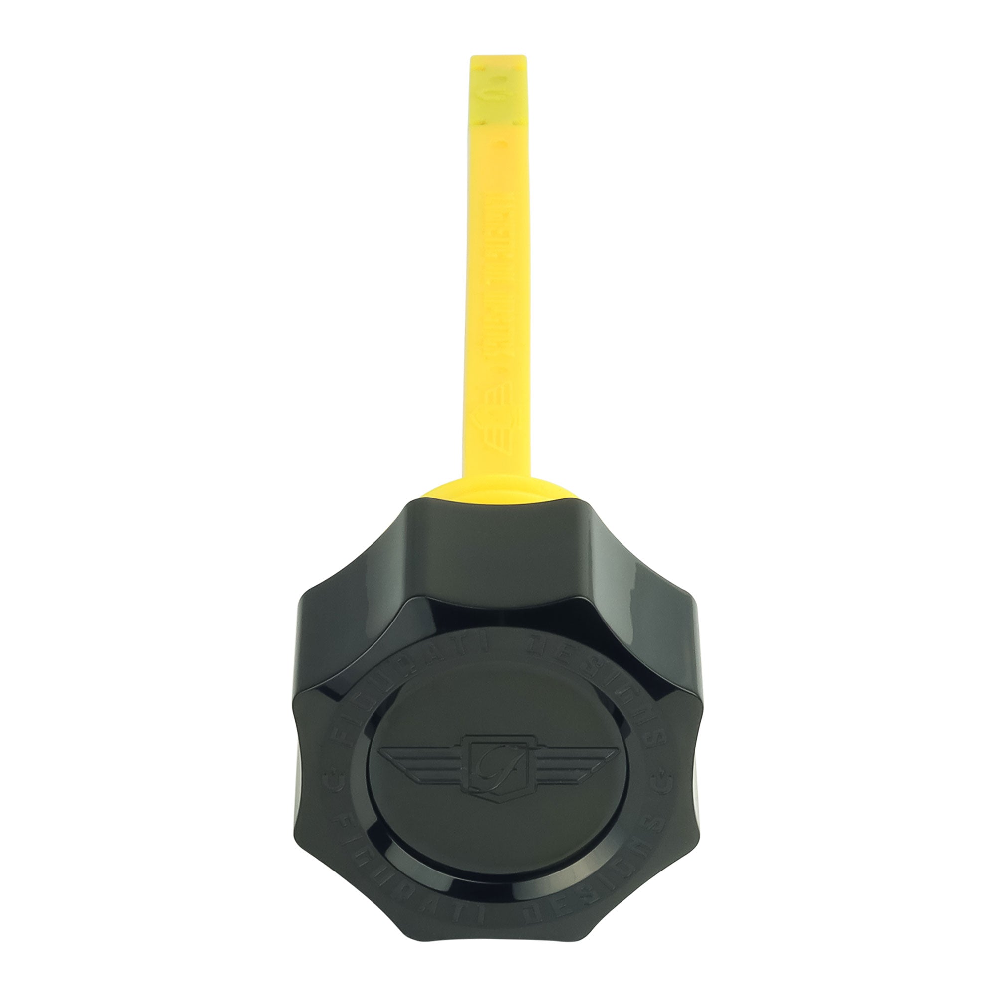 Stål Motor Oliepind til Harley-Davidson Touring M8 (2017-2025) - Buet Sort