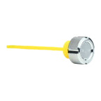 Stål Motor Oliepind til Harley-Davidson Touring M8 (2017-2025) - Rillet Sølv