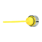 Stål Motor Oliepind til Harley-Davidson Touring M8 (2017-2025) - Rillet Sølv