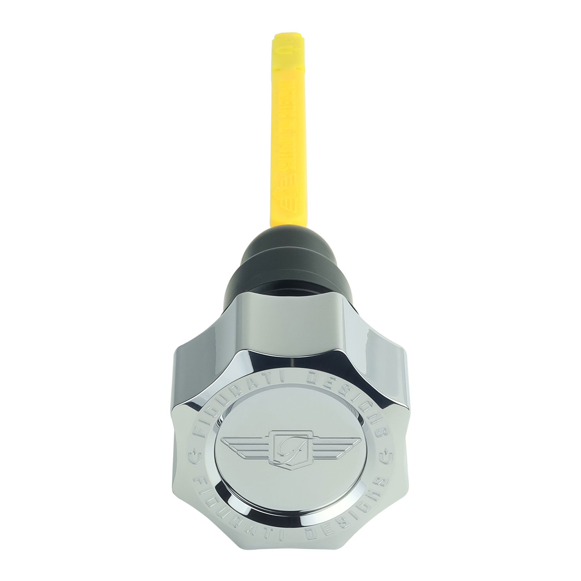 Stål Motor Oliepind til Harley-Davidson Twin Cam (2007-2016) - Buet Sølv