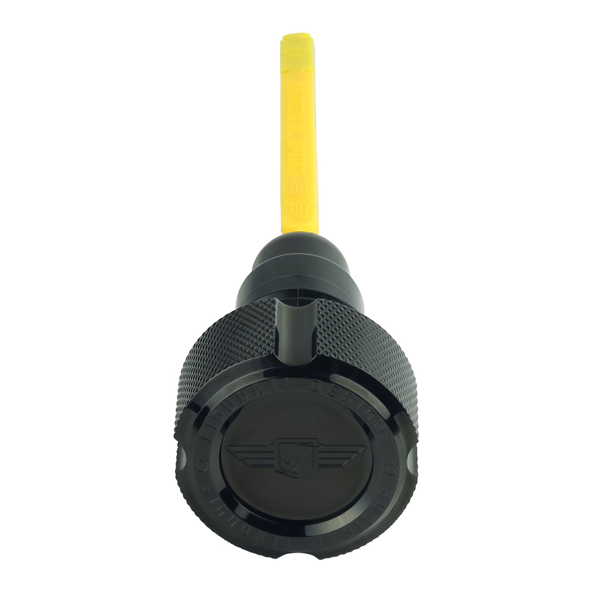 Stål Motor Oliepind til Harley-Davidson Twin Cam (2007-2016) - Rillet Sort