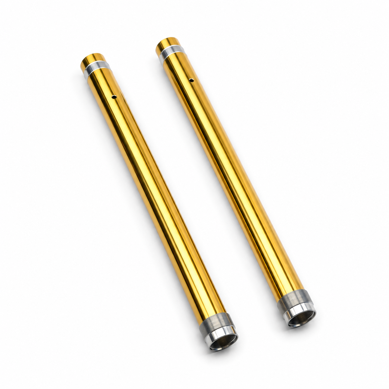Gold Inverted Fork Tubes 43mm Harley Davidson FXLRS/ST