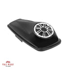 SIXTY FIVE 6.5" sidetaske låg med 6.5" højttaler udskæring til Harley-Davidson Street Glide, Road Glide og Electra Glide 2014-2023