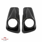 SIXTY FIVE 6.5" sidetaske låg med 6.5" højttaler udskæring til Harley-Davidson Street Glide, Road Glide og Electra Glide 2014-2023