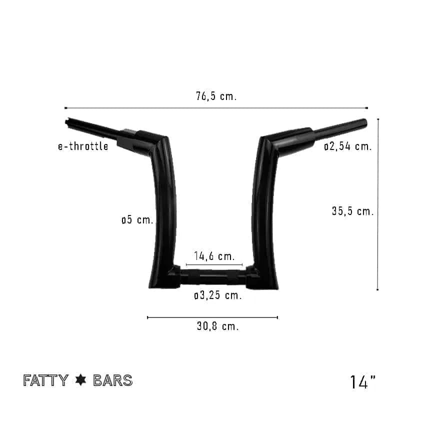 FATTY BARS 14" STYR