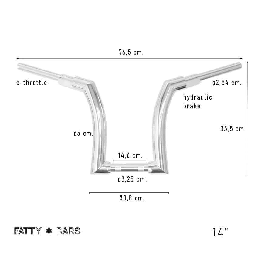 FATTY BARS 14" STYR