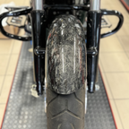 Mid Length Forged Carbon Fiber Front Fender for Harley Davidson Touring 14-23
