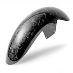Mid Length Forged Carbon Fiber Front Fender for Harley Davidson Touring 14-23