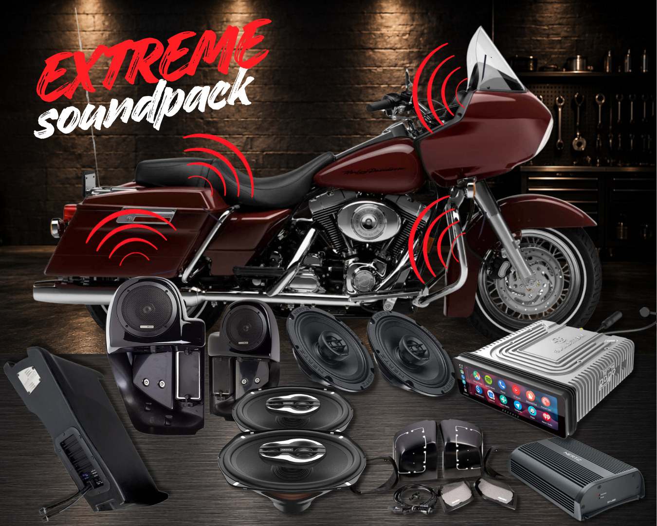 Road Glide 1998-2014 Soundpack