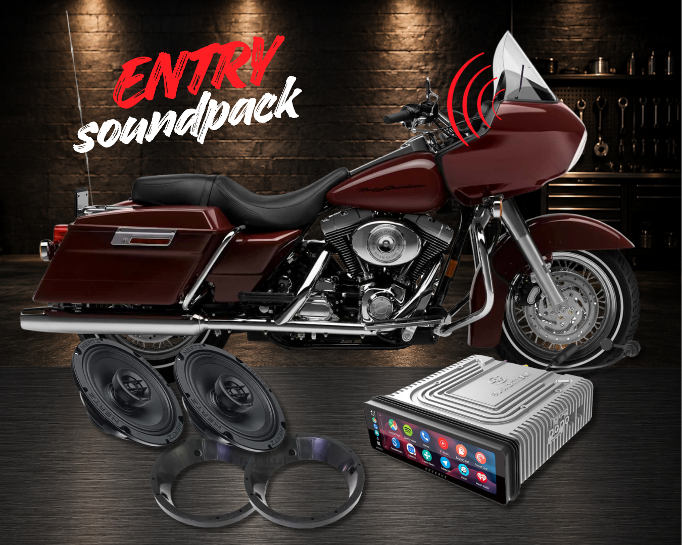Road Glide 1998-2014 Soundpack