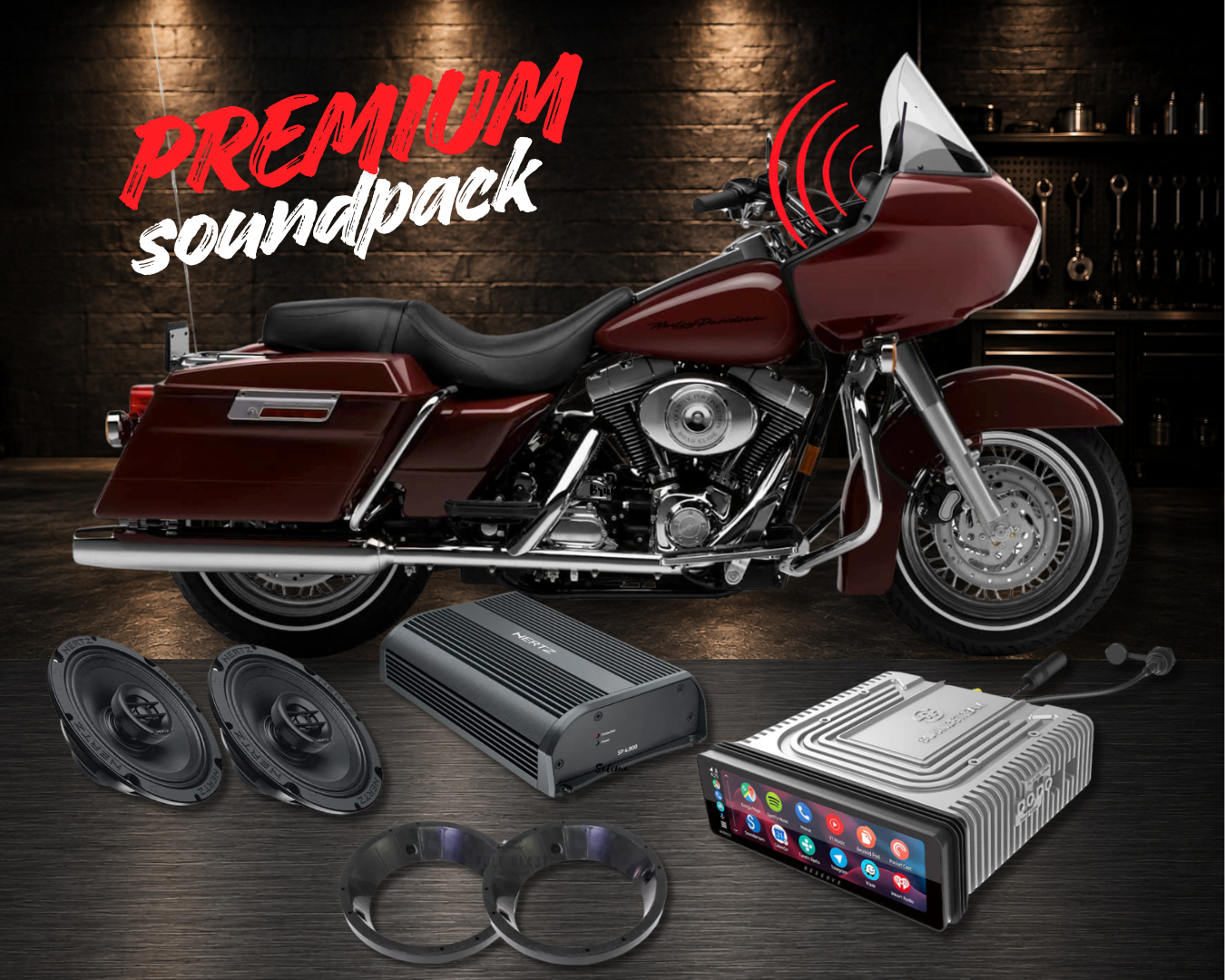 Road Glide 1998-2014 Soundpack
