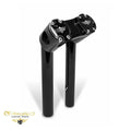 Heinz Bikes Club Style Pullback Riser 10" (25 mm & 32 mm styr) til Harley-Davidson Dyna & Softail