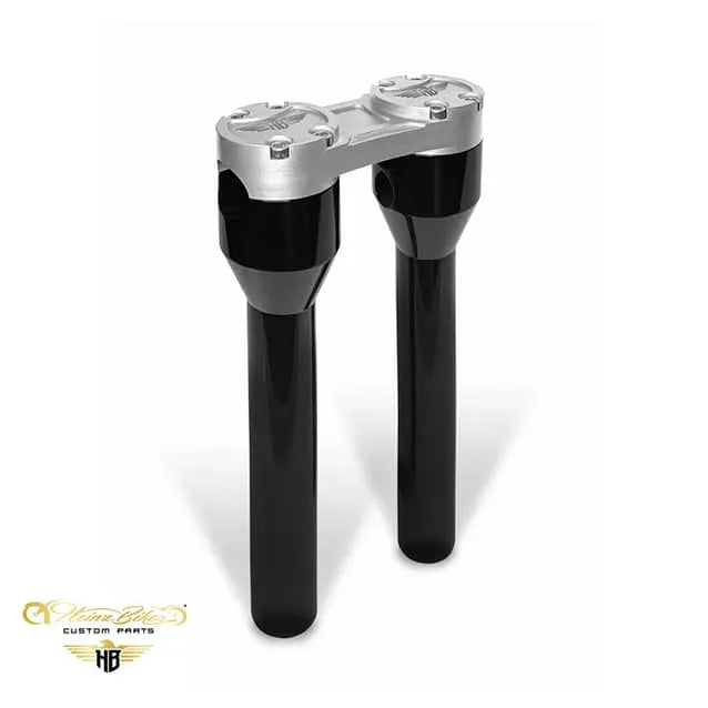 Heinz Bikes Club Style Straight Riser 10" (25 mm & 32 mm styr) til Harley-Davidson Dyna & Softail