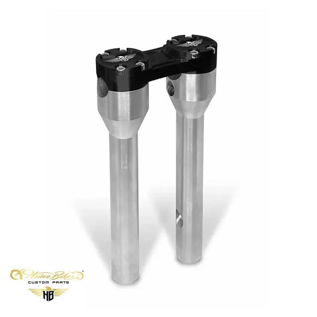 Heinz Bikes Club Style Straight Riser 10" (25 mm & 32 mm styr) til Harley-Davidson Dyna & Softail