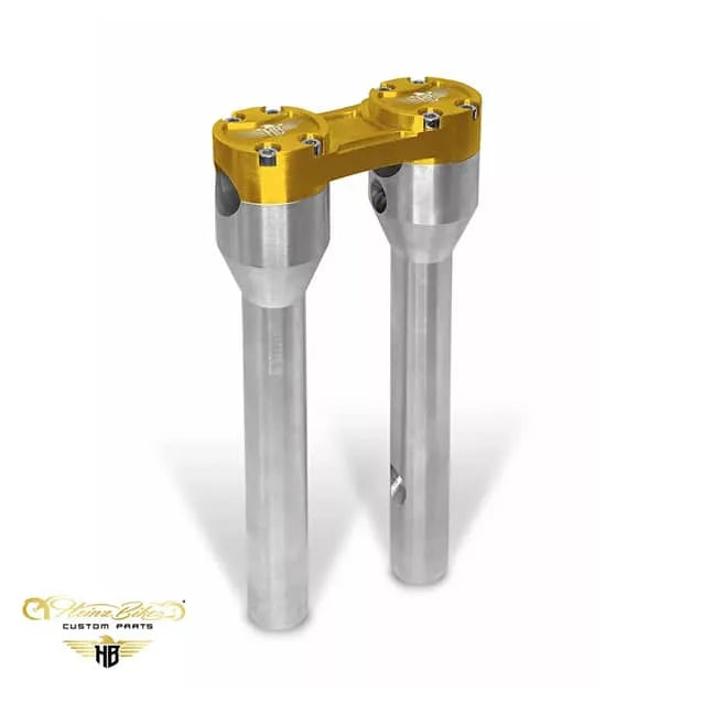 Heinz Bikes Club Style Straight Riser 10" (25 mm & 32 mm styr) til Harley-Davidson Dyna & Softail