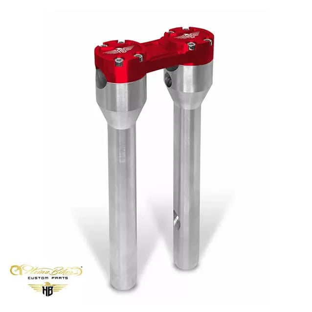 Heinz Bikes Club Style Straight Riser 12" (25 mm & 32 mm styr) til Harley-Davidson Dyna & Softail