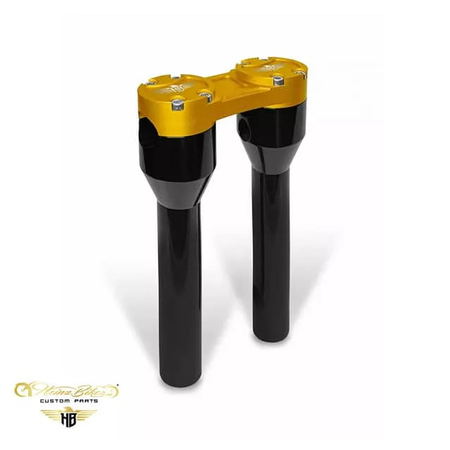 Heinz Bikes Club Style Straight Riser 8" (25 mm & 32 mm styr) til Harley-Davidson Dyna & Softail