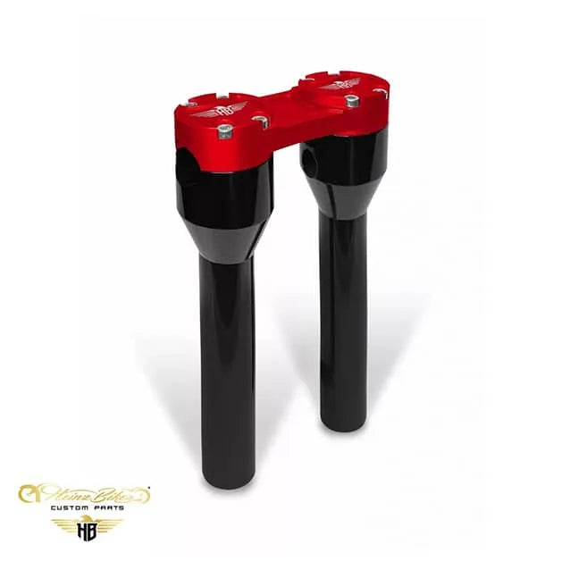 Heinz Bikes Club Style Straight Riser 8" (25 mm & 32 mm styr) til Harley-Davidson Dyna & Softail