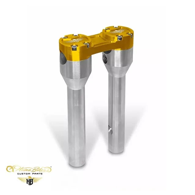 Heinz Bikes Club Style Straight Riser 8" (25 mm & 32 mm styr) til Harley-Davidson Dyna & Softail