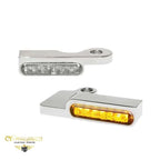 Styrmonteret LED blinklys med/uden positionslys til Harley-Davidson Sportster fra 2004-2013