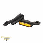 Styrmonteret LED blinklys med/uden positionslys til Harley-Davidson Touring (Hydraulisk kobling) fra 2002-2022