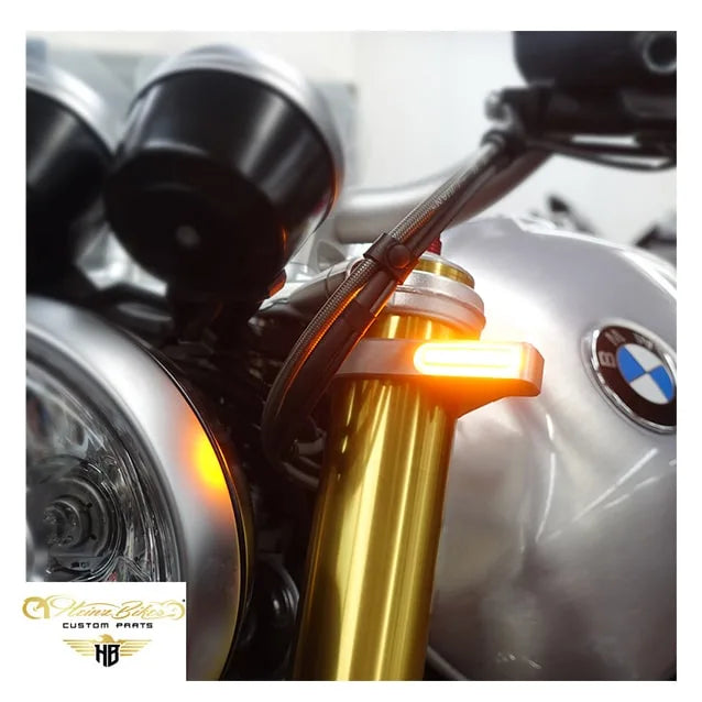 LED blinklys til gaffel montering 54/56 mm