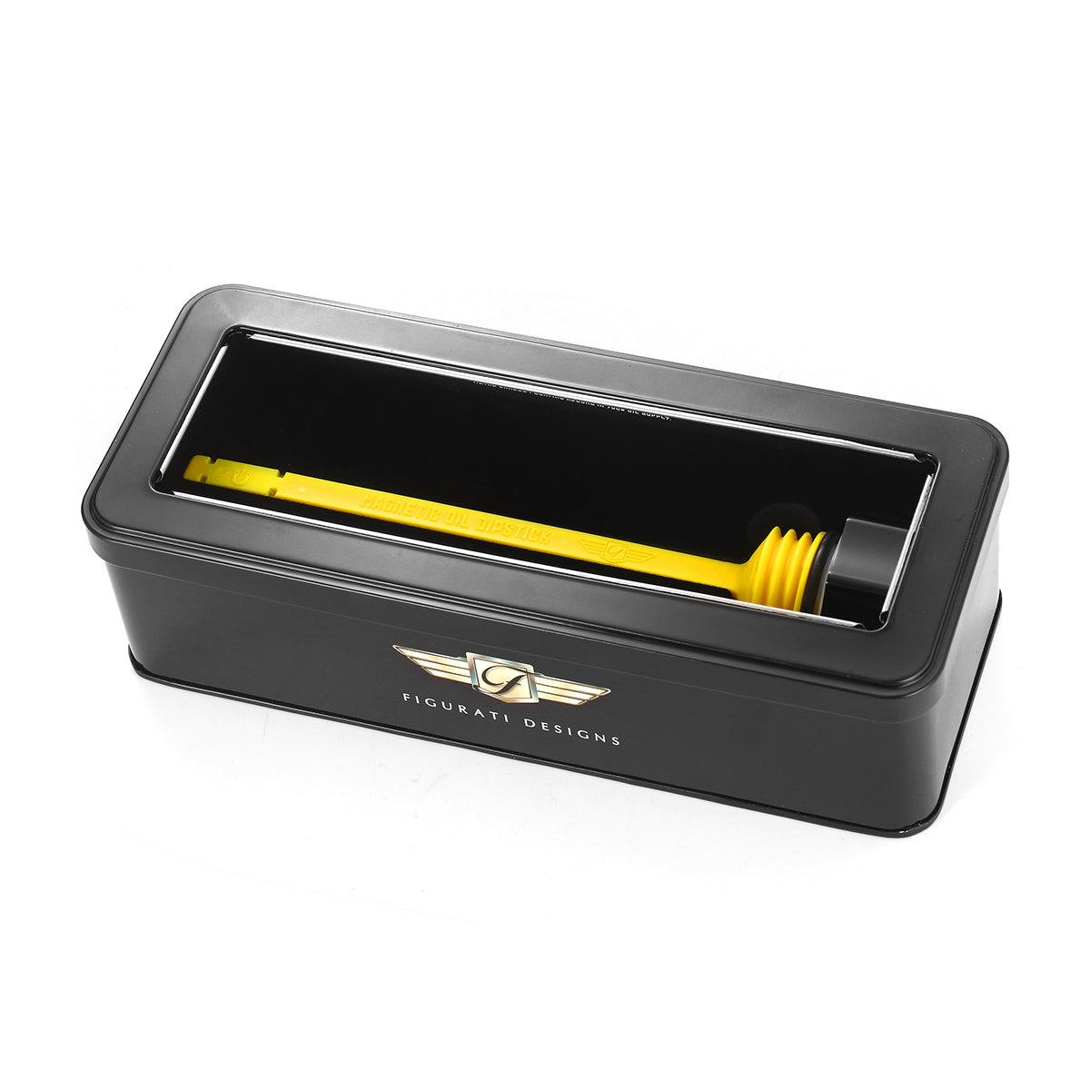 Stål Motor Oliepind til Harley-Davidson Touring M8 (2017-2025) - Buet Sort