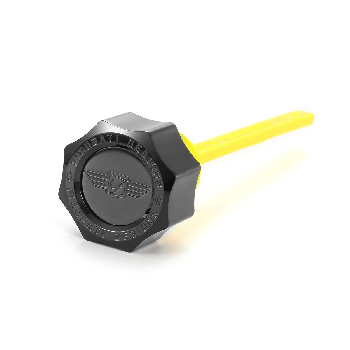 Stål Motor Oliepind til Harley-Davidson Touring M8 (2017-2025) - Buet Sort