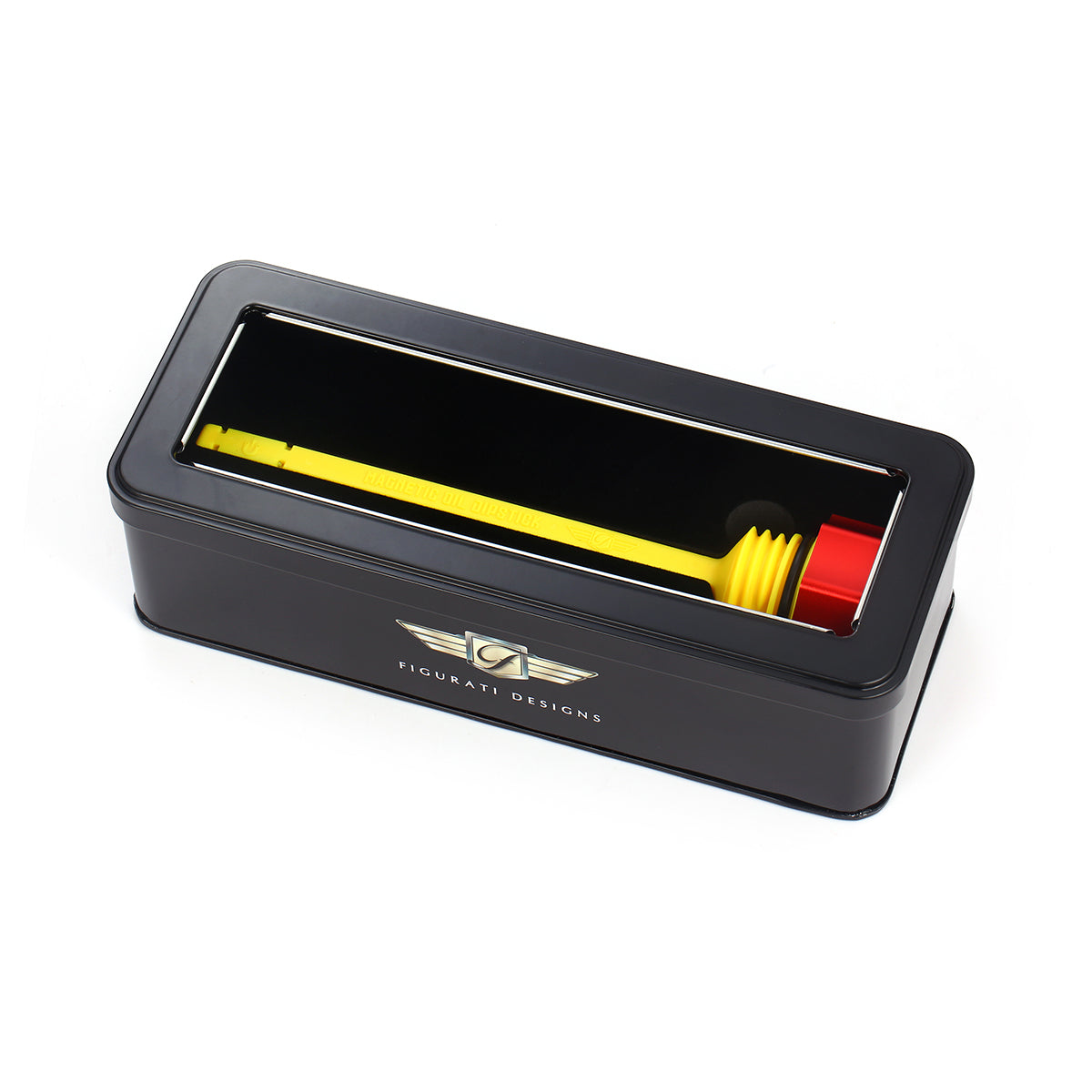 Alu Motor Oliepind for Harley-Davidson Touring M8 (2017-2025) - Buet Brændt Orange