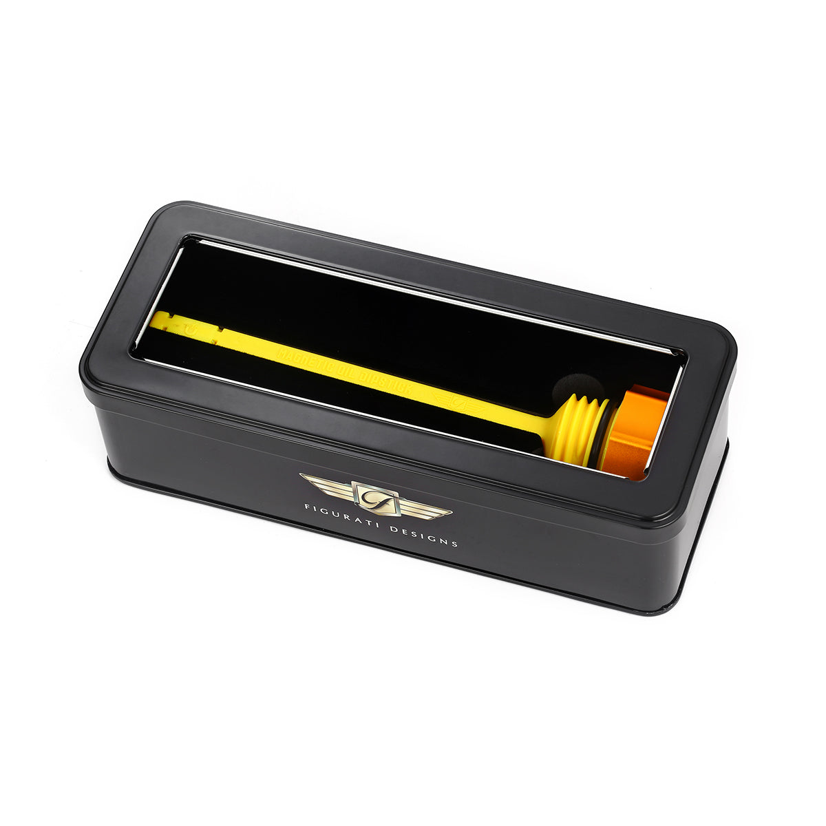 Alu Motor Oliepind til Harley-Davidson Touring M8 (2017-2025) - Buet Guld