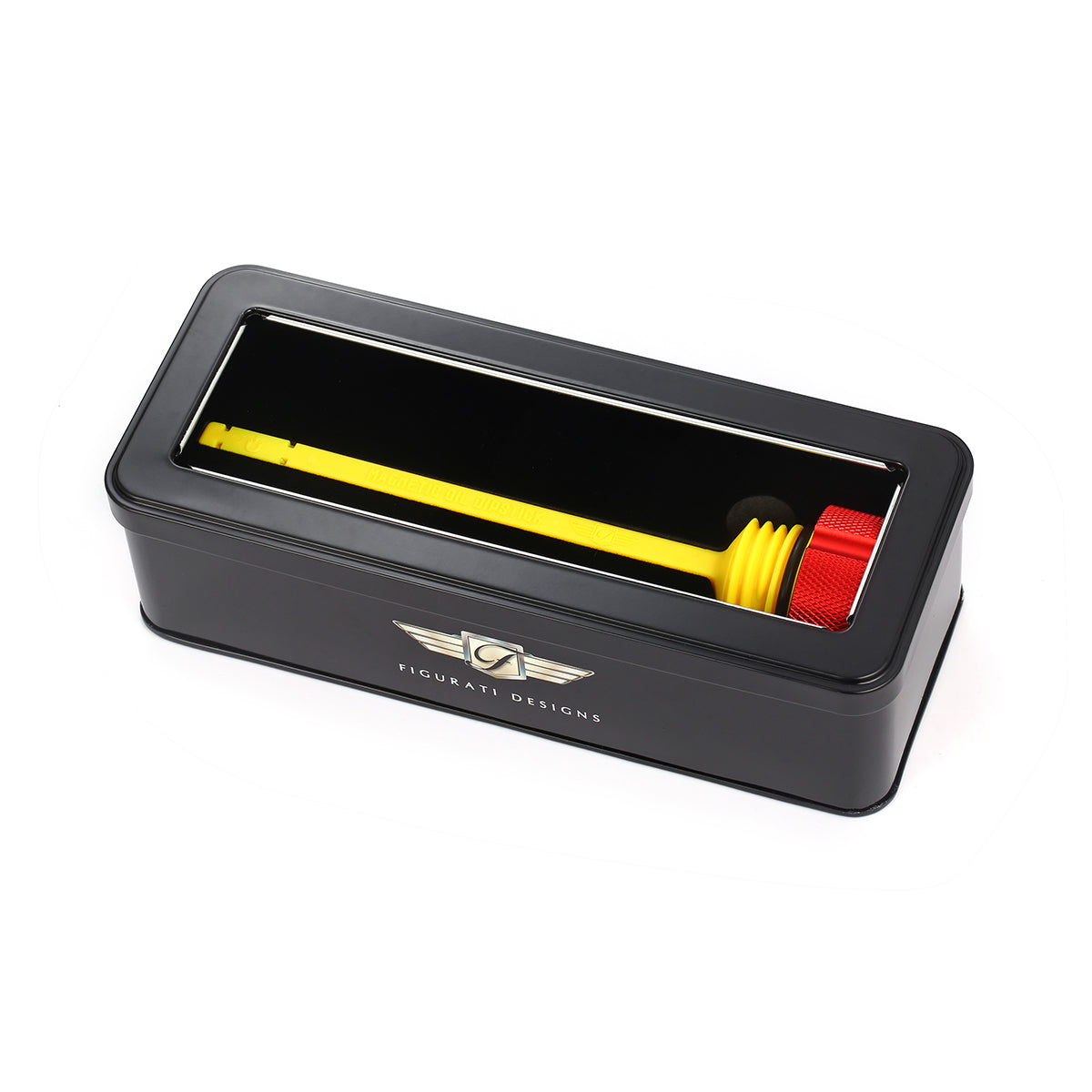 Alu Motor Oliepind for Harley-Davidson Touring M8 (2017-2025) - Rillet Brændt Orange