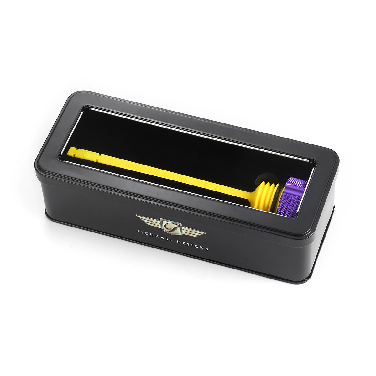 Alu Motor Oliepind for Harley-Davidson Touring M8 (2017-2025) - Rillet Lilla