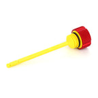 Alu Motor Oliepind til Harley-Davidson Touring M8 (2017-2025) - Rillet Rød