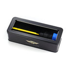 Alu Motor Oliepind for Harley-Davidson Twin Cam (2007-2016) - Curved Blue